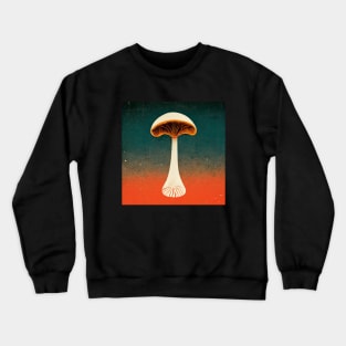 Mushroom Retro Crewneck Sweatshirt